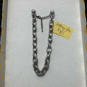 Silver Statement Chain Necklace